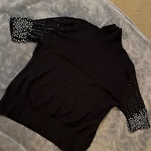 Moda International Silk/Nylon Y2K top